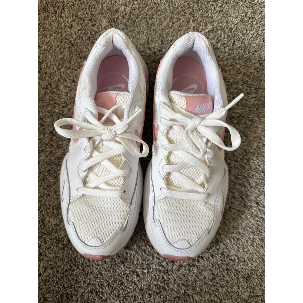 Nike Air Max Excee White Pink Mesh Sneakers Women 8 CJ1671-107 - Picture 3 of 6
